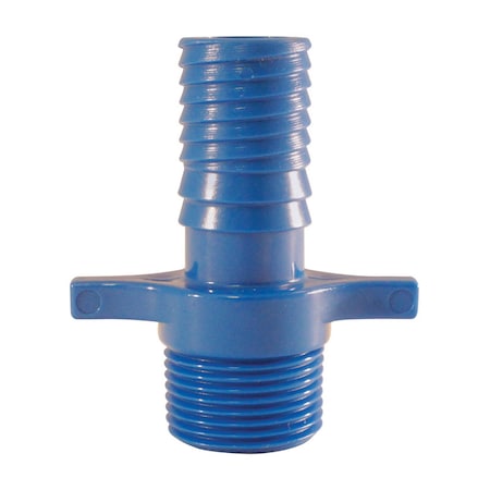 Blue Twister Apollo Blue Twister 1 in. Insert in to X 3/4 in. D MPT Acetal Male Adapter 1 pk ABTMA134